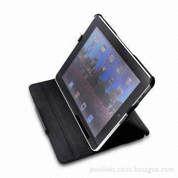 Leather Case for Apple's iPad with Innovative 3-in-1 Design, Form-fitting Case Designed to Perfectly